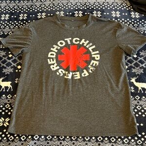 Gray Red Hot Chili Peppers Men's T-Shirt